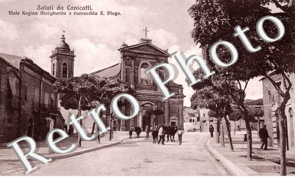 Viale Regina Margherita e Parrocchia S. Diego