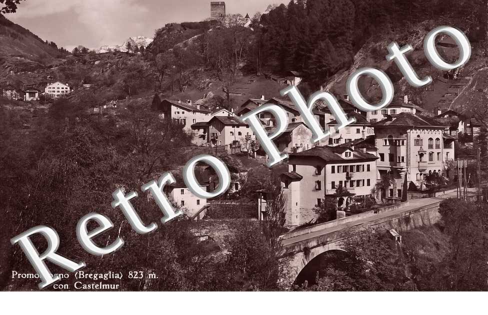 Promontogno con Castelmur