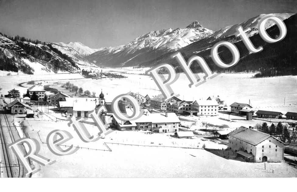vue sous la neige