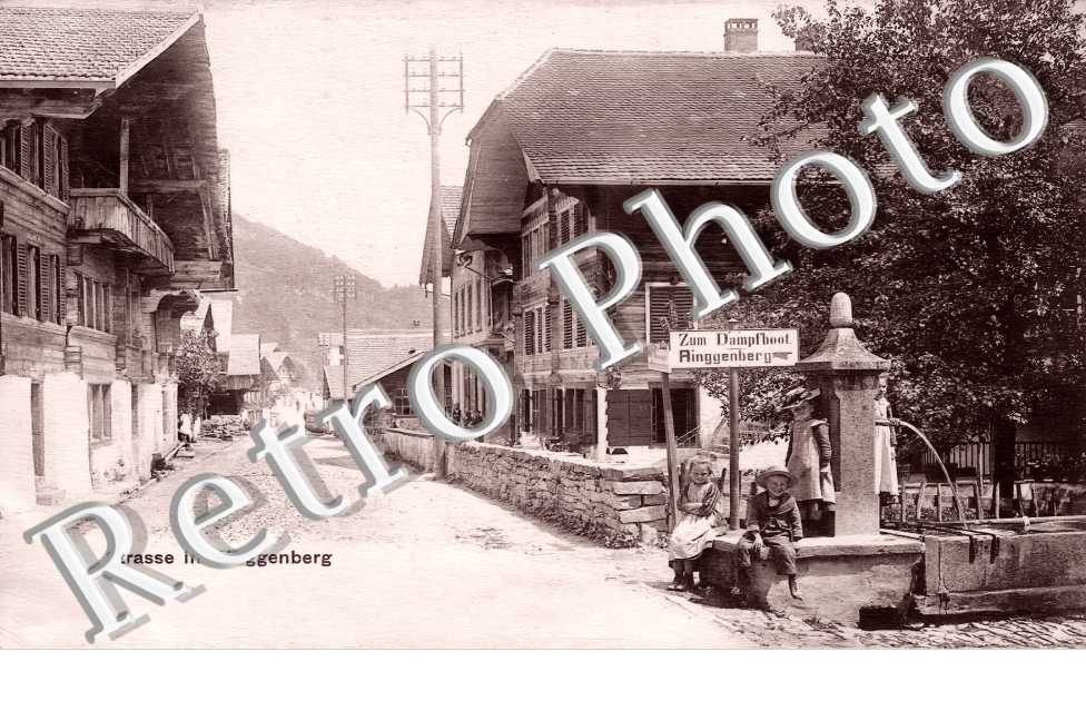 Strasse in Ringgenberg
