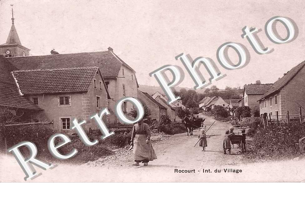Intérieur du village