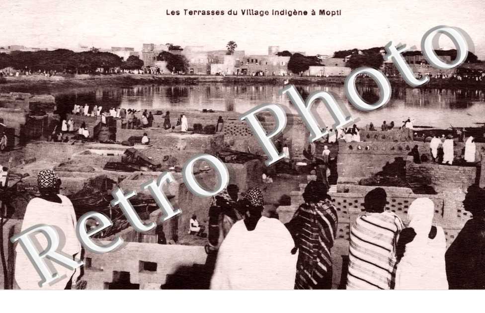 les terrasses du village indigène