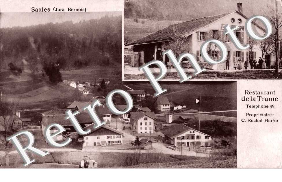 Restaurant de la Trame Propriétaire : C. Rochat-Hurter