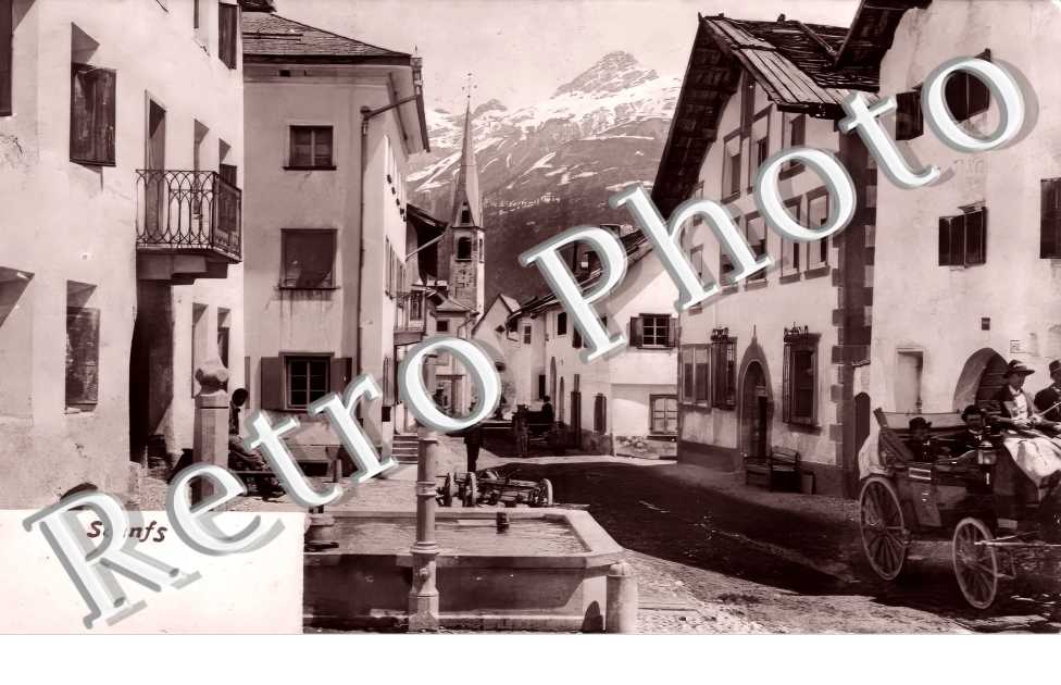 une vue du village