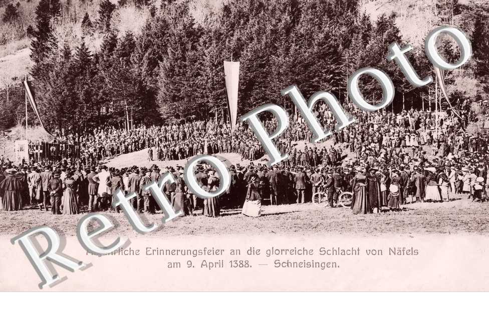 Alljährliche Erinnerungsfeier an die glorreiche Schlacht von Näfels am 9 April 1388