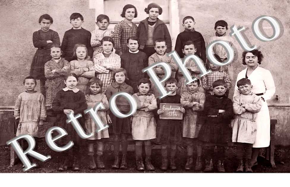 Photo scolaire 1934