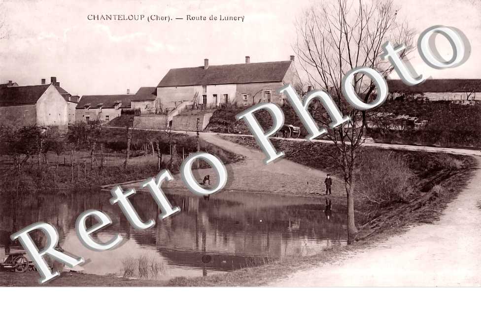 Chanteloup. route de Lunery