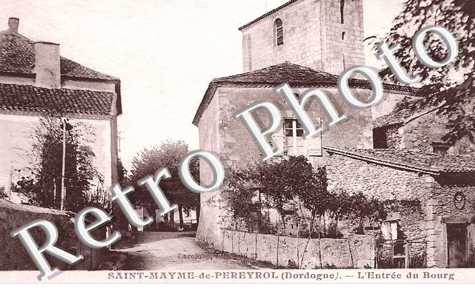 l'entrée du bourg