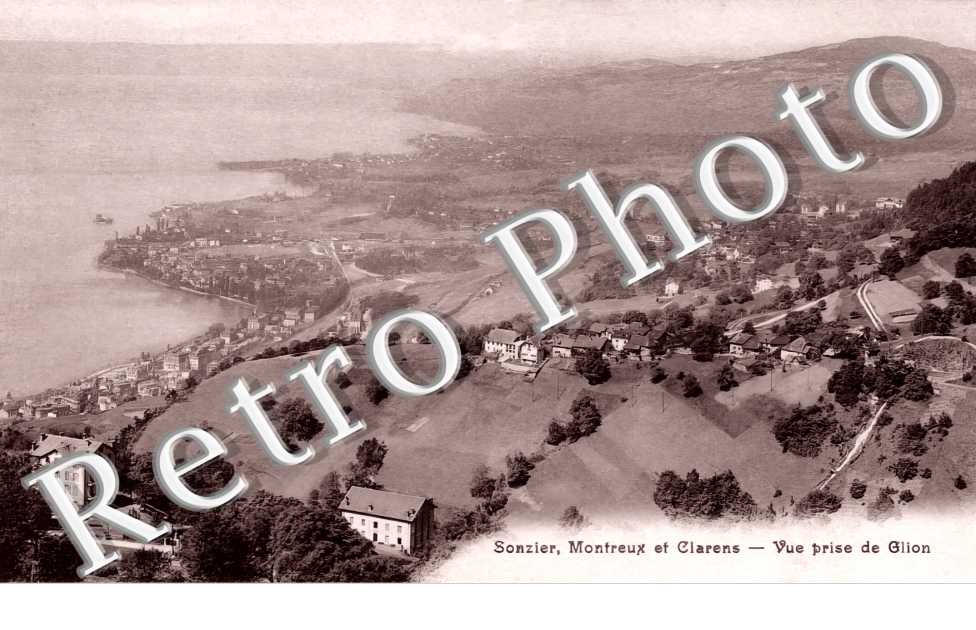 Sonzier, Montreux et Clarens