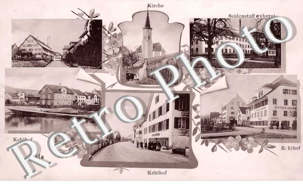 Kehlhof. Seidenstoff weberei