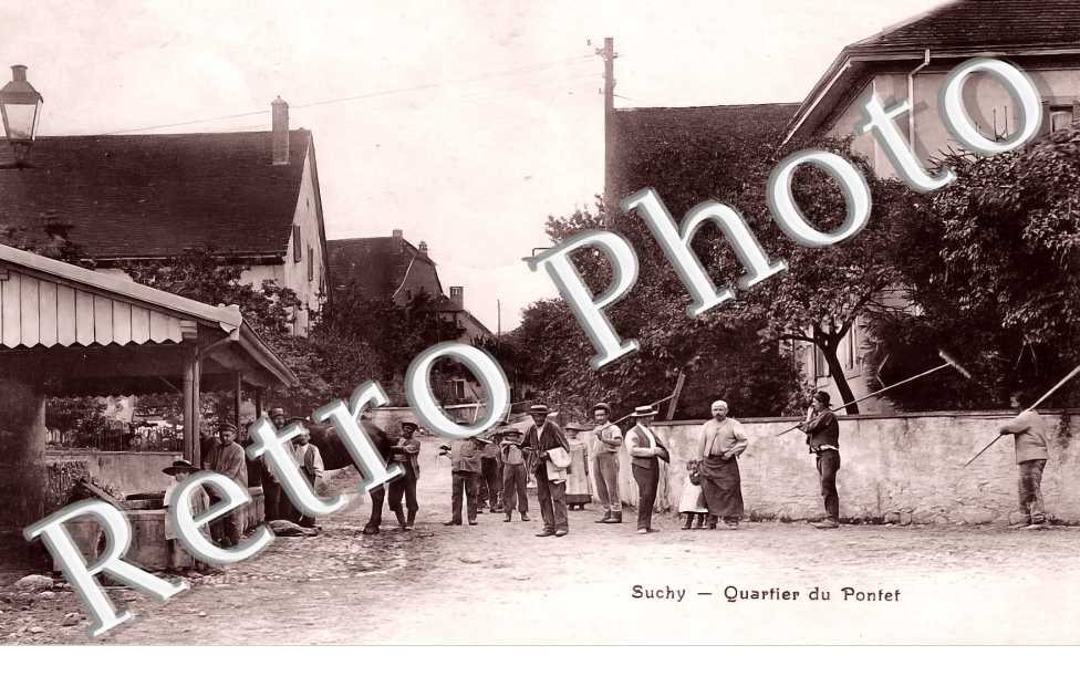 quartier du Pontet et lavoir