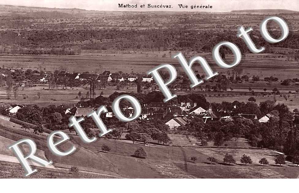 Mathod et Suscévaz. Vue générale.