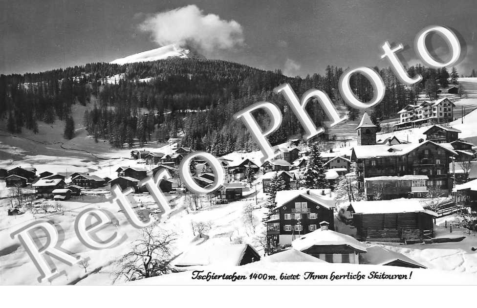 vue sous la neige