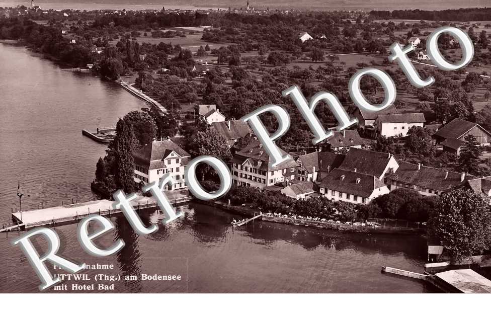 Flugaufnahme mit Hotel Bad