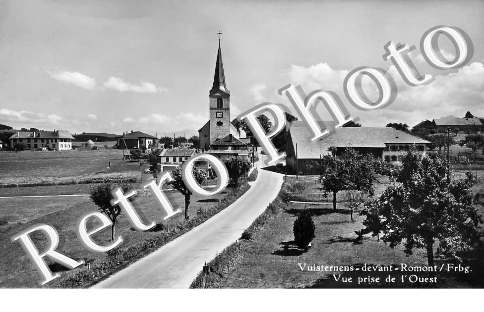 Vue prise de l'ouest