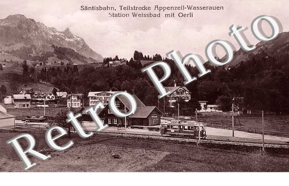 Säntisbahn, Teilstrecke Appenzell-Wasserauen