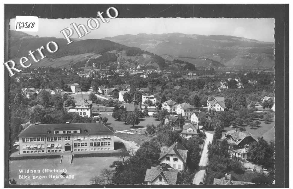 Blick gegen Heerbrugg