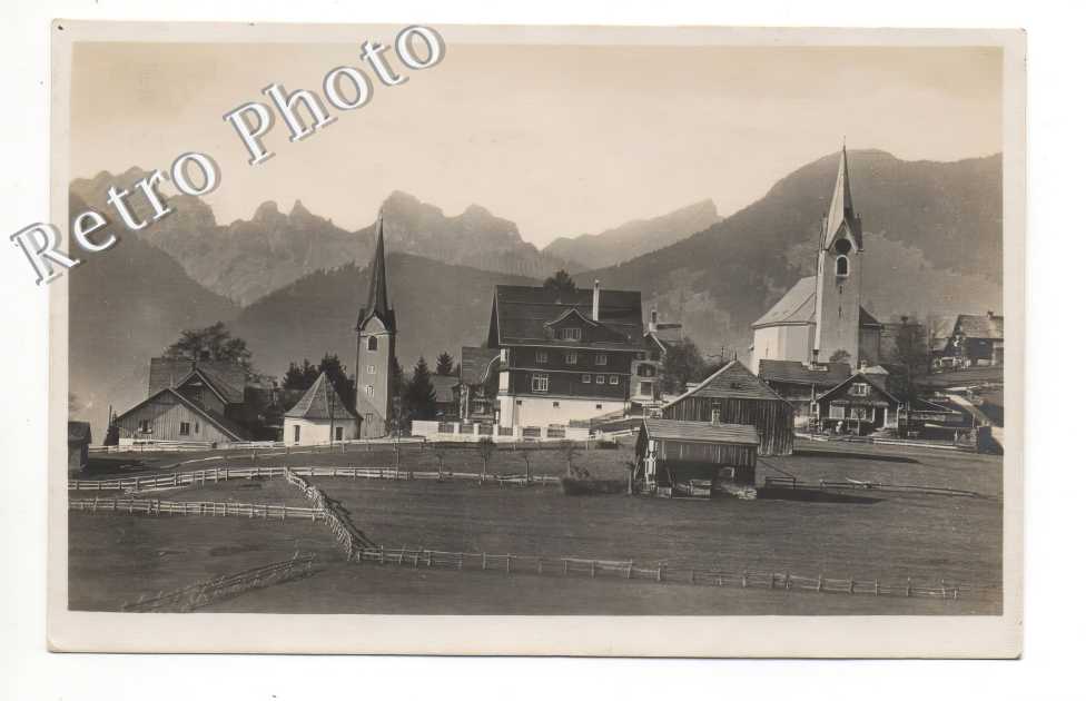 une vue du village