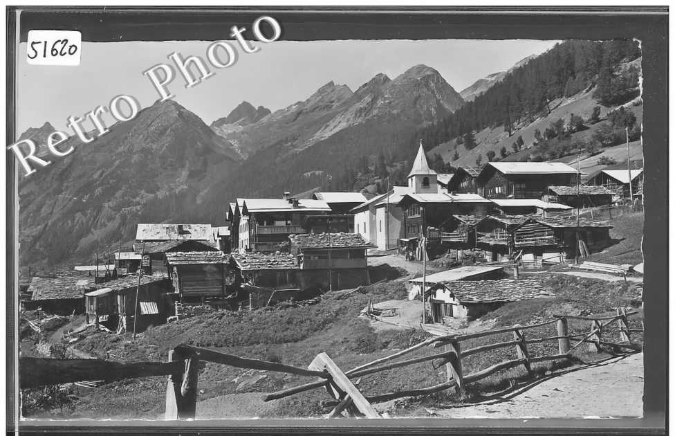 une vue du village