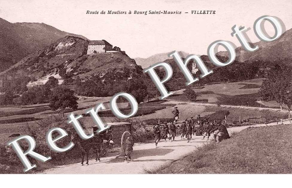 Route de Moutiers à Bourg Saint-Maurice