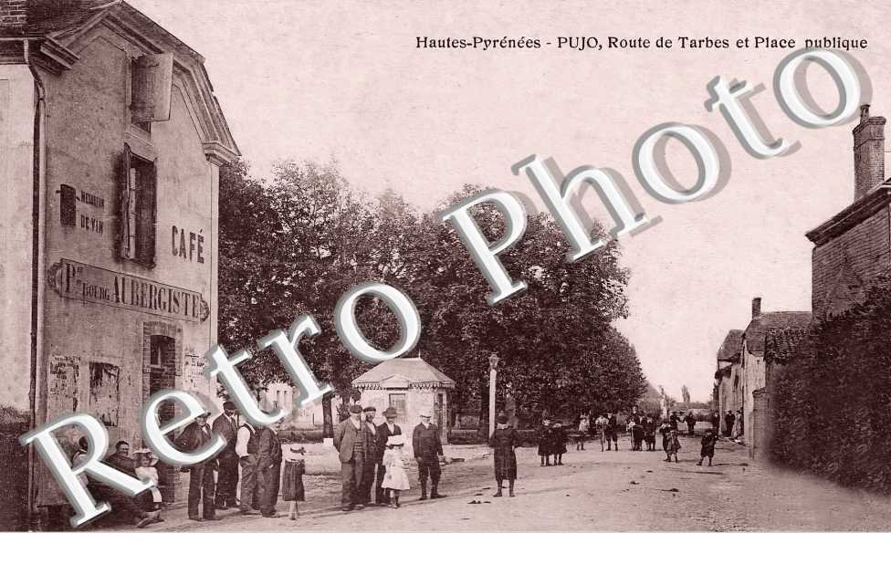route de Tarbes et Place Publique