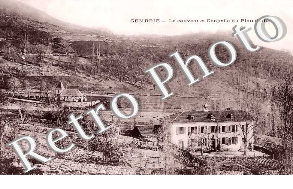 Gembrié. Le couvent et chapelle du Plan d'Ilheu