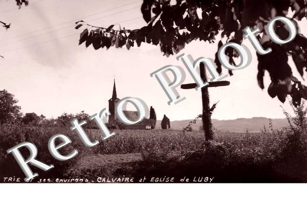Calvaire et église