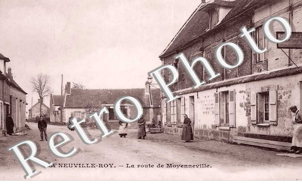 la route de Moyenneville