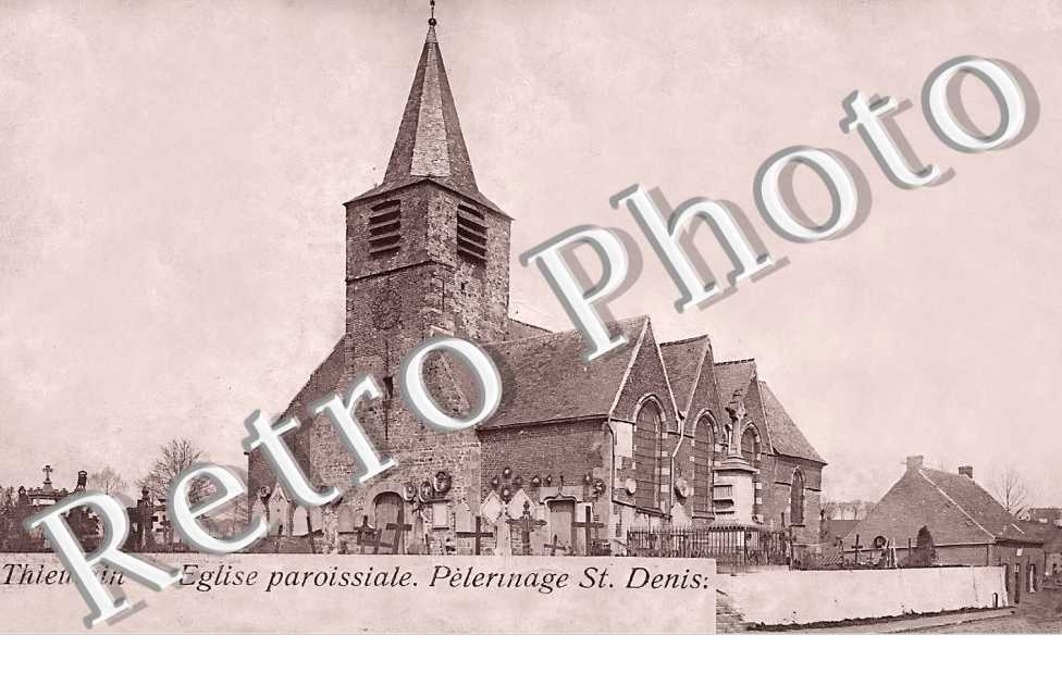 Thieulain. Eglise paroissiale. Pelerinage Saint-Denis