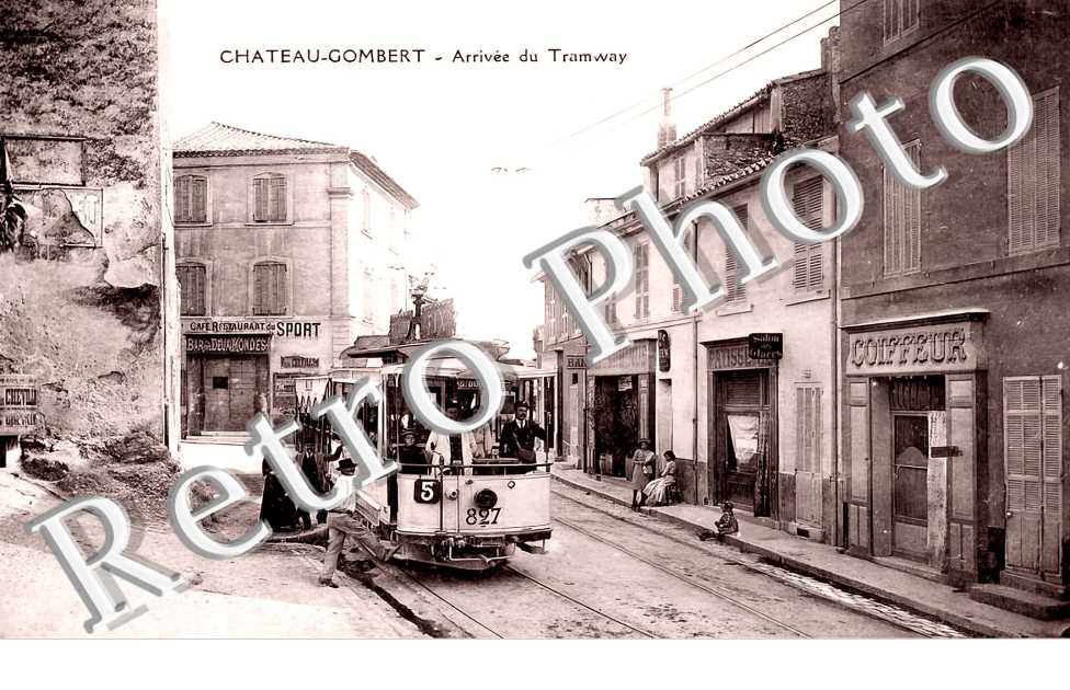 Chateau-Gombert. Arrivée du Tramway
