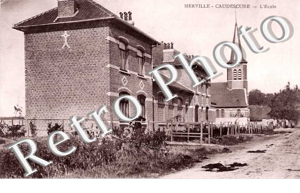 Merville - Caudescure. L'école