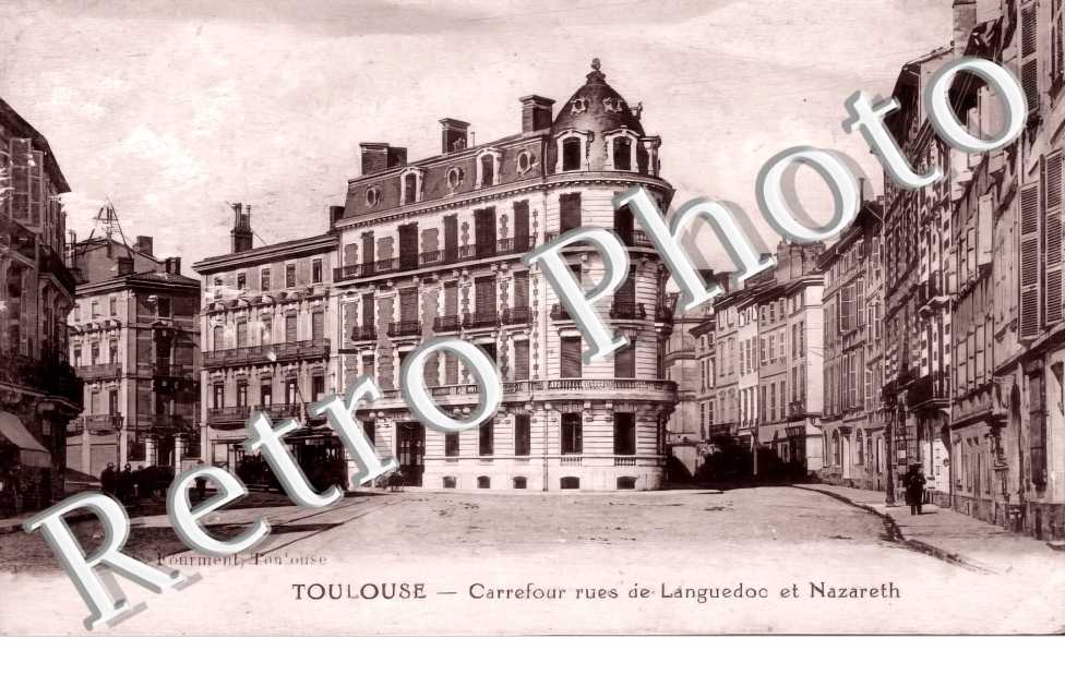 carrefour rues de Languedoc et Nazareth