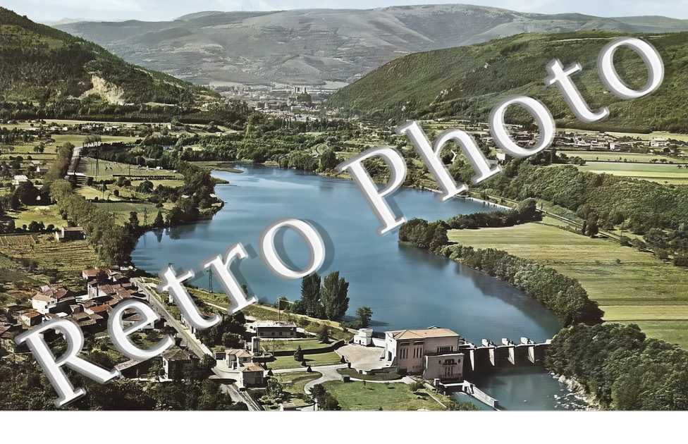 Le barrage de Labarre et l'usine Hydro-Electrique