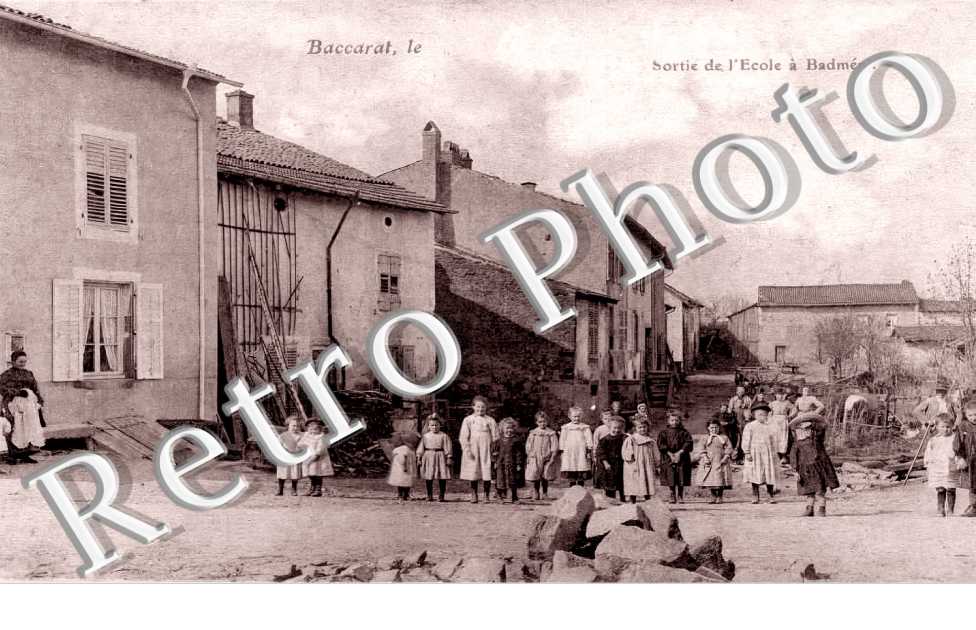 sortie de l'école à Badménil