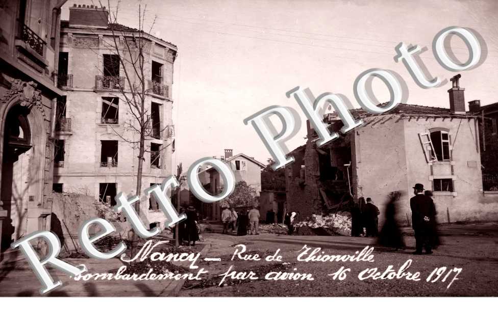 rue de Thionville. Bombardement par avion 16 octobre 1917