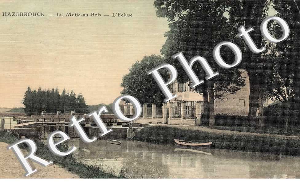 La Motte au Bois. L'écluse