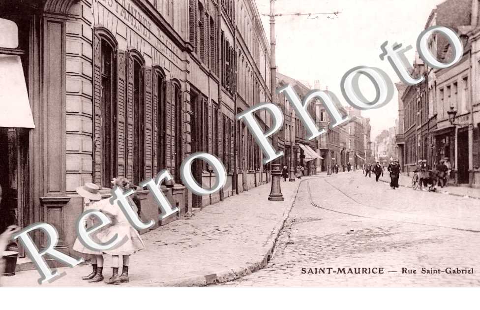 Saint-Maurice. Rue Saint-Gabriel