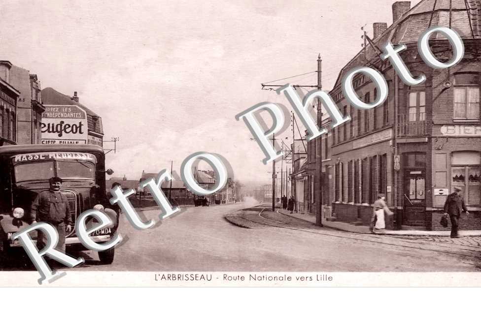 L'Arbrisseau. Route Nationale vers Lille