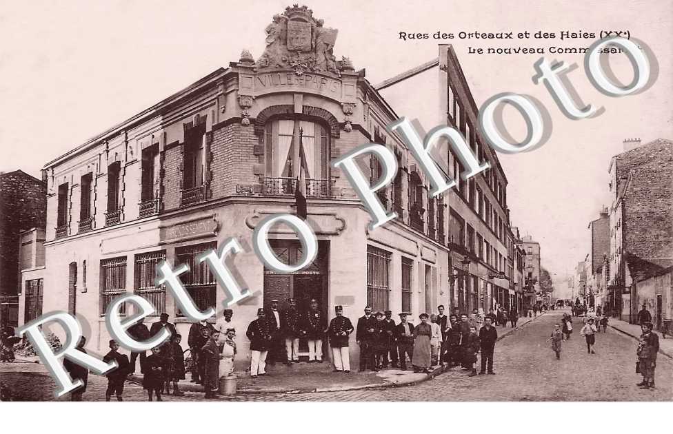rue des Orteaux et des Haies Le nouveau Commisariat
