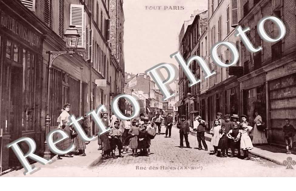 rue des Haies Magasin de vins et liqueurs à gauche