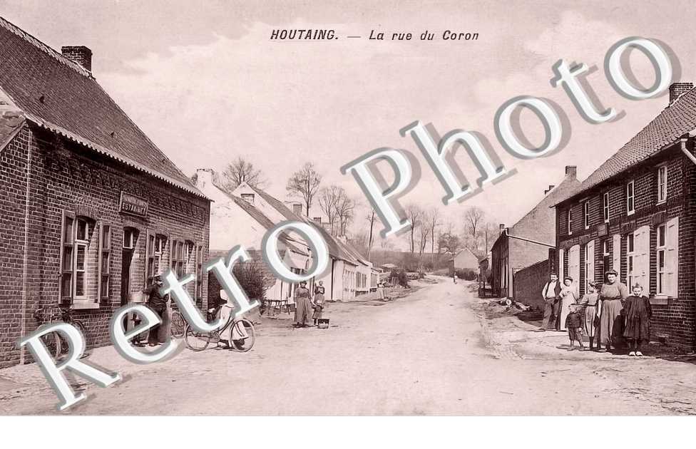 Houtaing. La rue du Coron