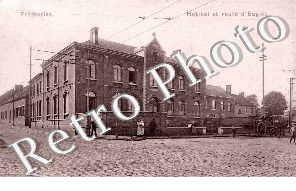 Hopital et route d'Eugies