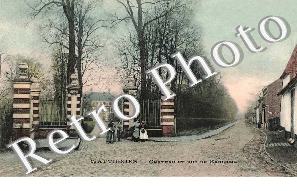 chateau et rue de Bargues
