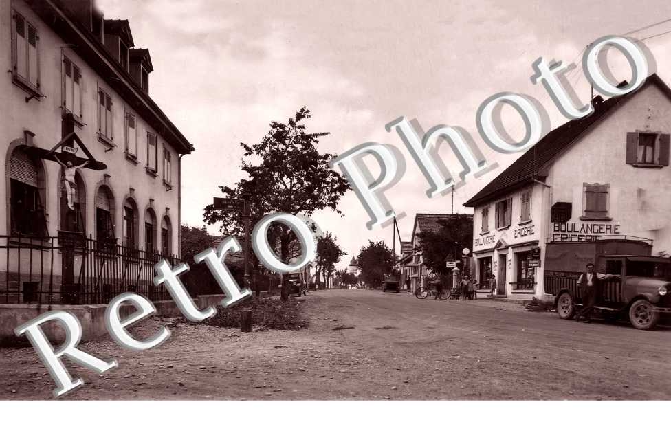 Loechle. Une rue