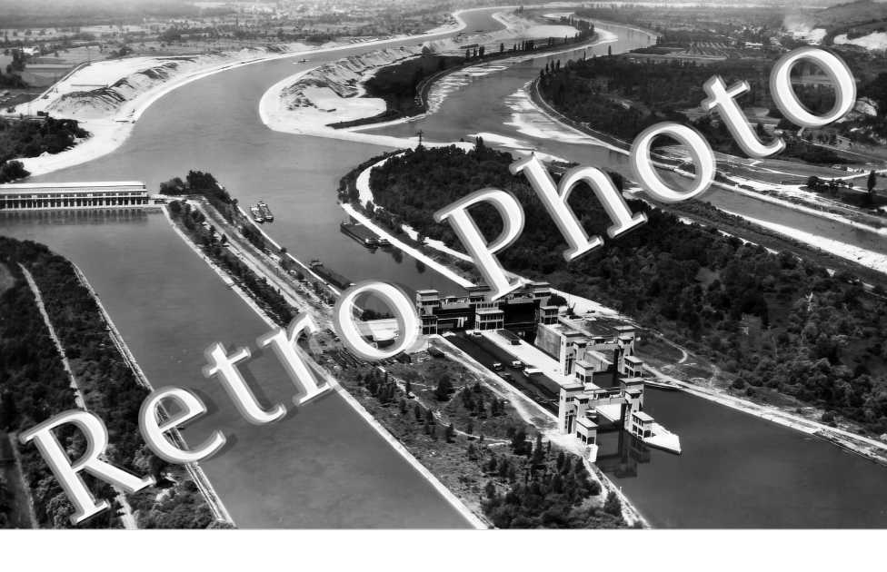 le barrage de Kembs Loechle