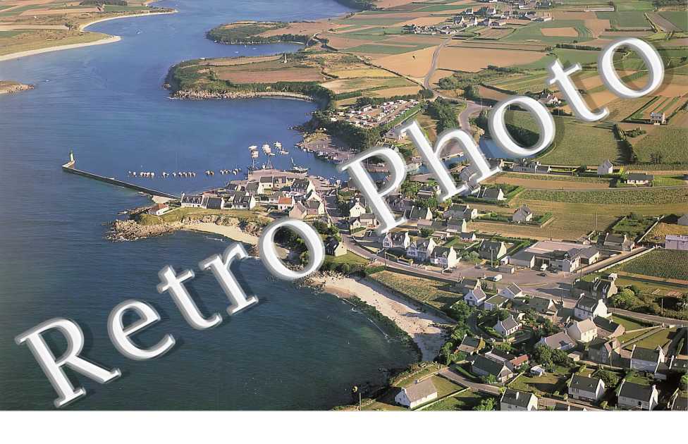 MOGUERIEC. vue aérienne