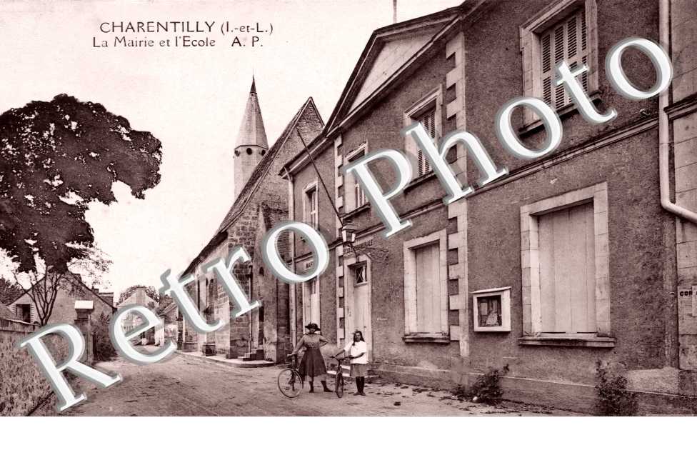 la mairie et l'école