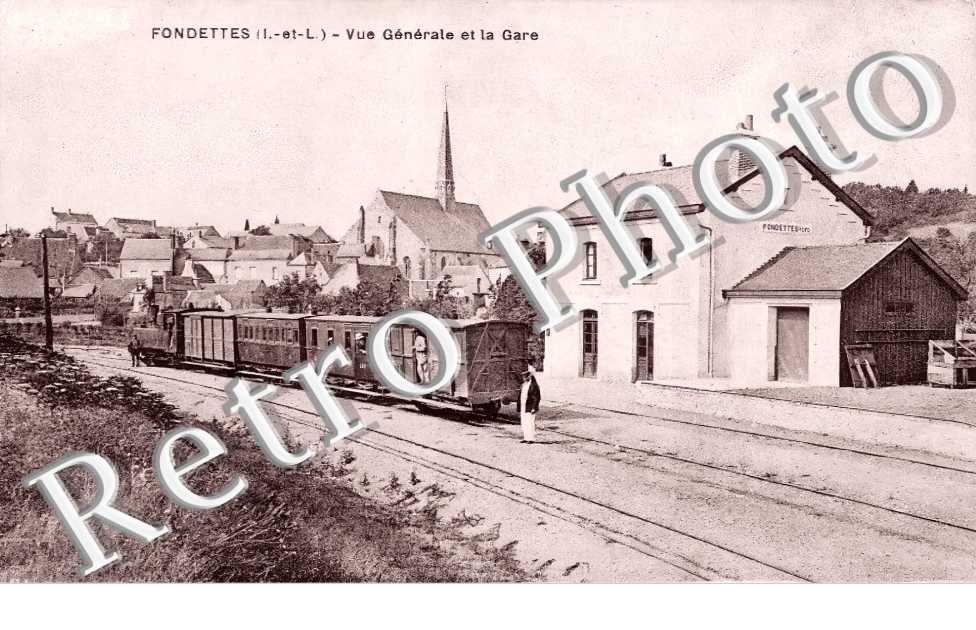 vue générale de la gare
