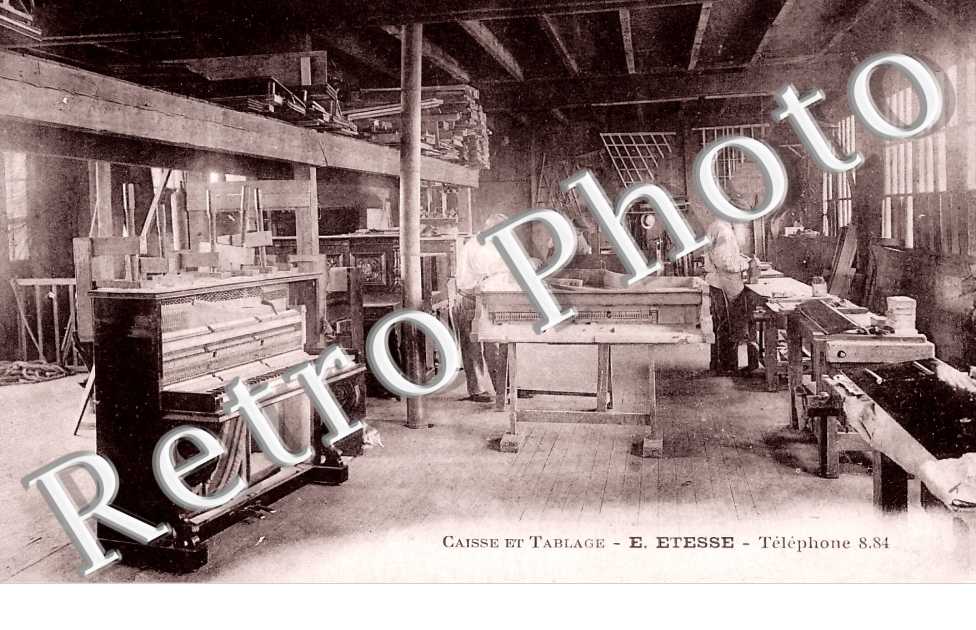 Caisse et Tablage Pianos E. Etesse ( 24 avenue de Grammont)