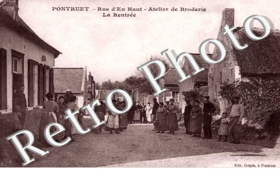 rue d'En Haut. Atelier de Broderie. La rentrée.